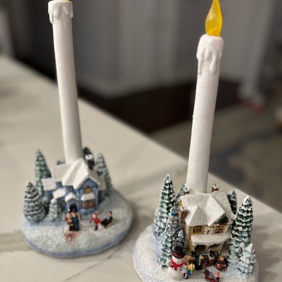 Thomas Kincade set of flameless candles - Picture 3 of 8